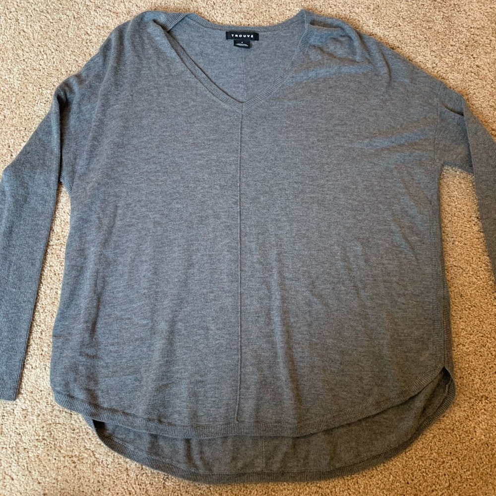 Soft grey sweater